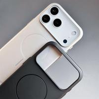 Nouvelle coque de téléphone portable rigide en PC au design innovant pour iPhone 17 Pro Max, étui magnétique pour iPhone 17 Air, 16, 15, 14, 13, 12, 11
