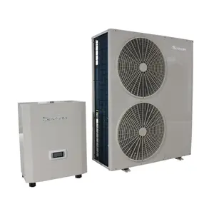 Europe Cold Area Anti Freezing Air Water EVI SPLIT Type DC Inverter water heater Heat Pump/Heatpump