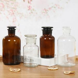 वैज्ञानिक प्रयोगशाला अभिकर्मक की बोतलें जार विस्तृत गर्दन टाइट फिटिंग के साथ ग्लास डाट - Product Image 5