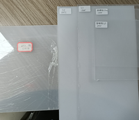 Panneau acrylique blanc opale avec diffusion de lumière LED, plaque PMMA translucide pour caissons lumineux et boîtes à lumière photo