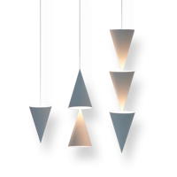 Lampe suspendue LED conique en aluminium moderne DIY pour salle à manger, restaurant, décoration intérieure, lampe suspendue portable 2288
