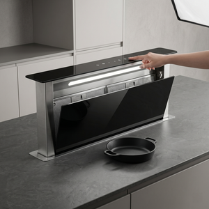 <span class=keywords><strong>Hotte</strong></span> <span class=keywords><strong>aspirante</strong></span> de cuisine électrique ultra-silencieuse de 60 cm en acier inoxydable à aspiration descendante pour usage hôtelier et domestique - Product Image 1