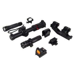 Luger đa chức năng phạm vi <span class=keywords><strong>Sight</strong></span> Set 1.2-6x24ir với <span class=keywords><strong>Red</strong></span> <span class=keywords><strong>Dot</strong></span> <span class=keywords><strong>Laser</strong></span> Đèn pin <span class=keywords><strong>Combo</strong></span> cho các hoạt động ngoài trời - Product Image 2
