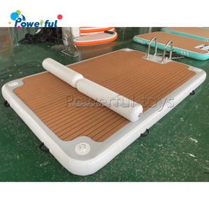 Bến Bơm Hơi Nổi Trên Đảo Du Thuyền Bơm Hơi Trượt Tuyết Nổi Trên Bãi Đậu Xe - Product Image 4