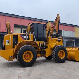 Chargeuse sur pneus Caterpillar 966H d'occasion en excellent état, 10,3 tonnes, moteur CAT jaune, chargeuse frontale, origine Chine, pompe moteur - Product Image 6