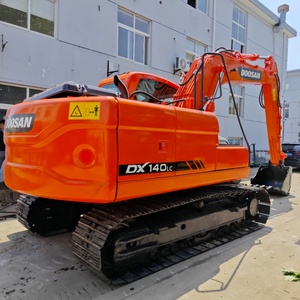 Used Wheel Excavator DOOSAN DX140 14TON <b>Tire</b> Digger Korea Original Design High Quality Korea DX140 140W 150W Crawler Excavator - Product Image 2