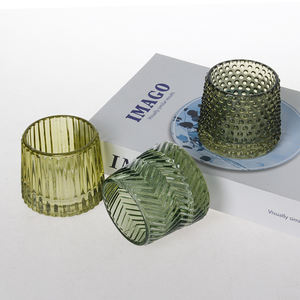 Kustom Logo dekoratif kaca Tealight botol lilin dengan pesta pernikahan untuk dekorasi rumah termasuk Hari Valentine - Product Image 6