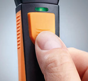 New testo 405i siêu âm Máy đo gió với điện thoại thông minh màu đen/màu cam Một năm bảo hành 0560 1405 01 - Product Image 6