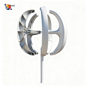 20KW 15KW 10KW 5KW Vertical Wind <b>Generator</b> System With Lithium Ion Battery for Home Application QPHOND-A1 Product Description In - Product Image 1