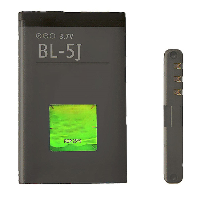 1430mAh BL-5J BL5J Replacement Battery for Nokia N900 Lumia 520 521 525 5230 Nuron 5233 5238 5800 5802 X6 C3