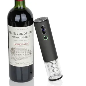 Produk penjualan terbaik 2022 AMZ model baru dapat diisi ulang satu tombol pembuka botol anggur elektrik untuk rumah dan hadiah Natal