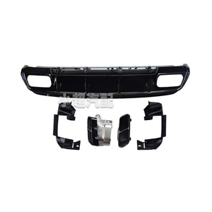 ท่อไอเสีย Mercedes-Benz A-Class 45 สีดำเงิน ABS อะไหล่แต่ง อัพเกรด หมายเลขอะไหล่ A260 - Product Image 1