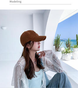 Gorra <span class=keywords><strong>de</strong></span> Béisbol <span class=keywords><strong>de</strong></span> Algodón Suave <span class=keywords><strong>de</strong></span> Alta Calidad para Hombre y Mujer, Ajustable, con Logotipo Bordado y Patrón <span class=keywords><strong>de</strong></span> Letras - Product Image 2