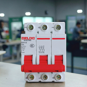 Delixi DC250V 500V MCB สวิตช์ลม DZ47sZ 1P 2P 3P C25A C20A ตัด C32A ด้วยทองแดง PA66 6kA - Product Image 4