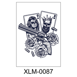 Nuovi Design di Tatuaggi Temporanei Personalizzati all'Ingrosso per Uomini e Donne, Adesivi per Tatuaggi Impermeabili Semi-Permanenti - Product Image 3