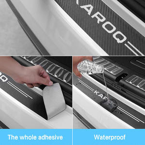 Bagagliaio di un'auto protettiva e decorativa adesivi Per Skoda Octavia FABIA KAMIQ KAROQ <span class=keywords><strong>KODIAQ</strong></span> RAPIDO SCALA SUPERB <span class=keywords><strong>accessori</strong></span> styling - Product Image 5