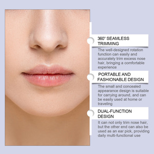 Recortador <span class=keywords><strong>de</strong></span> Vello Nasal Multifuncional para el Cuidado Facial, Dropshipping - Product Image 3