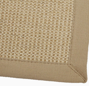 Huangma Wool Seagrass Blend Sisal Fireproof Washable Anti-Static Eco-Friendly Reversible Thick <b>Machine</b> Made Natural Color Carpet - Product Image 3