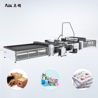Plotter de Corte CNC de Cama Plana AOYOO con Cuchilla Oscilante para Cajas de Cartón de Nido de Abeja y Tablero de Espuma de PVC