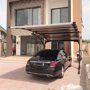 Garage de voiture privé de haute qualité, style moderne et simple, prêt à être expédié, marchandises en stock avec bois traité sous pression naturel - Product Image 6