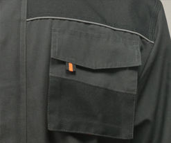 कारखाने की आपूर्ति वर्कवियर समग्र एंटी-स्टैटिक कैनवास लौ प्रतिरोधी वर्दी काम सुरक्षा बाइक पैंट ओवरऑल - Product Image 6