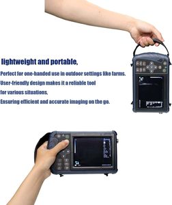 Échographe vétérinaire portable DAWEI S1 pour chien avec sonde micro-convexe 6,5 MHz pour chiens, chats, lapins et petits <span class=keywords><strong>animaux</strong></span>. - Product Image 3