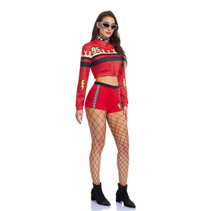Disfraz Sexy de Estilo Racing para Halloween, Vestido para Actuaciones en Escenarios de Carnaval para Mujeres - Product Image 5
