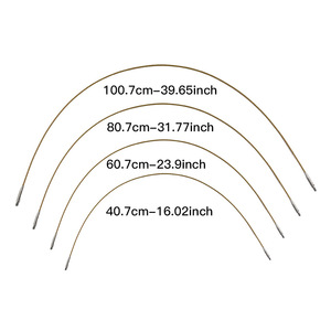 13 paires d'aiguilles à tricoter circulaires détachables avec cordon remplaçable, ensemble d'outils de tricot manuel DIY - Product Image 4