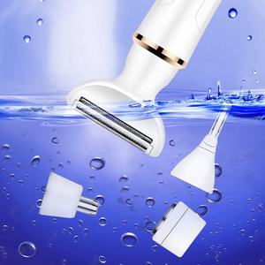 Épilateur électrique multifonction 4 en 1 pour le visage, les oreilles, le nez et les sourcils, tondeuse pour femme, épilateur bikini, machine à raser - Product Image 3