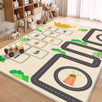Modern Design Minimalist Living Room Carpet Floor Rug Cartoon Drawing High-end Geometric Carpet BTRG002 for Home or Office