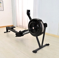 Máquina de Remo Estática con Asiento, de Aleación de Aluminio, con Monitor Digital, Asiento Ergonómico Ajustable, Equipo de Gimnasio en Casa