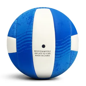 Pelota de partido de voleibol oficial de fabricación tamaño cinco 5 suave al tacto partido de voleibol
