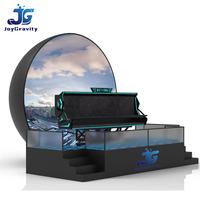 Projection immersive à 360 degrés sur mesure, cinéma volant 7D, écran LED, sans lunettes, écran 3D personnalisable