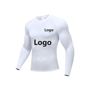 Camicie da uomo a compressione a manica <span class=keywords><strong>lunga</strong></span> per allenamento atletico top da ginnastica magliette sportive attive basel Basic Basic Basic Basic Basic - Product Image 2
