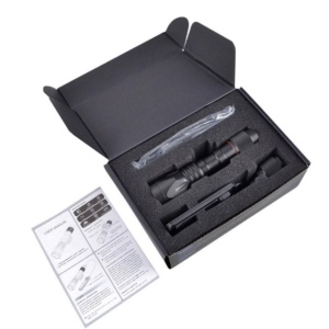 Linterna LED con Zoom de 1000LM, Aleación de Aluminio, IP65, Interruptor de Presión Remoto, Montaje Estándar de 20MM, Recargable - Product Image 4