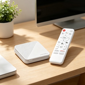 Boîtier TV intelligent H96 Max H313 1G/2G 8G/16G Android 14 Double Wi-Fi 2.4G 5G Puce Allwinner Lecteur multimédia 4K pour usage domestique - Product Image 1
