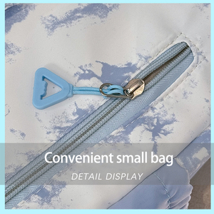 Sac à dos de voyage décontracté pour femme, motif dessin animé tendance, écologique, imperméable, avec fermeture éclair, 2 tailles, idéal pour le lycée - Product Image 3