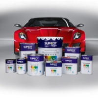 Pintura Industrial Especial de Alta Gama B14 a Bajo Precio de Fábrica, Recubrimiento Líquido Acrílico Rojo Anaranjado 2K en Aerosol para Autos