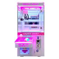 Machine à griffes coupage poupée machine monnayeur enfants mini internet célébrité machine de pêche monnayeur