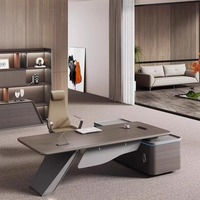 2025 nouveaux bureaux de poste de travail de Table de gestionnaire de meubles modernes bureau de direction en bois de luxe