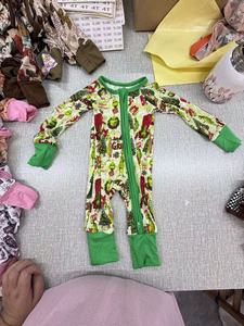 RTS Bamboo Sleeper Summer with Two Way Zipper for Unisex Rts Bamboo Baby Romper Bamboo Zippy - Product Image 3