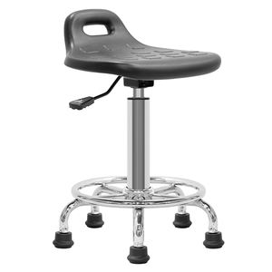 Tabouret de salle blanche antistatique de <span class=keywords><strong>laboratoire</strong></span> Chaise d'étude ESD en cuir PU avec roues Fonction réglable - Product Image 2