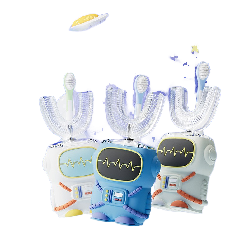 U Shaped Electric Toothbrush Set with