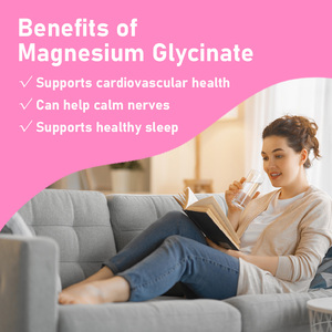Cápsulas de Glicinato de Magnesio ODM Más Vendidas, Suplemento Dietético que Favorece una Calidad de Sueño Profundo y Reparador, y Promueve la Salud Inmunológica - Product Image 4