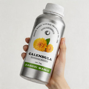 Huile de fleur de Calendula Officinalis biologique de qualité supérieure, huile de marguerite pure de qualité thérapeutique pour lotions - Product Image 1