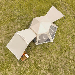 Tente de <span class=keywords><strong>camping</strong></span> familiale portable en promotion, imperméable, grand espace pour le <span class=keywords><strong>camping</strong></span> et l'exploration en plein air - Product Image 1