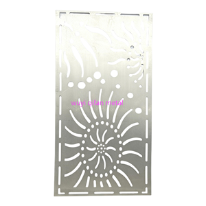 Panneaux décoratifs en métal découpés au laser pour cloisons de séparation et revêtements de façade - Product Image 2