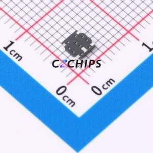 HX TS3735PA 160gf 030 Tactile Switch SMD Switch Single Pole Single Throw 1.6N Vertical Mount 3.7mm - Product Image 2