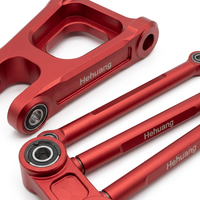 Pièces de vélo électrique en aluminium CNC personnalisées, composants de mise à niveau de motocross électrique haute précision