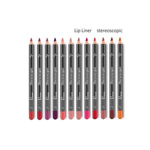 Nouveau Lot de 12 Crayons à Lèvres et Rouges à Lèvres Mat Longue Durée, Imperméables, pour Femmes – Trousse de <span class=keywords><strong>Maquillage</strong></span> Professionnelle HH - Product Image 4